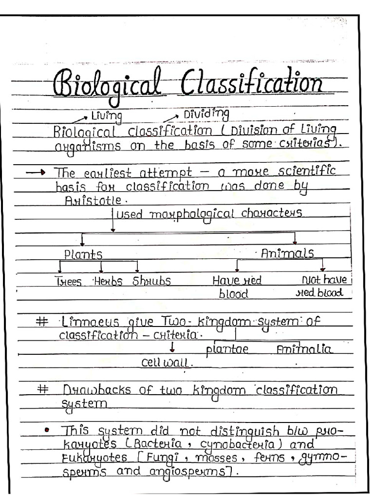 Ch-2 Biological Classification | PDF
