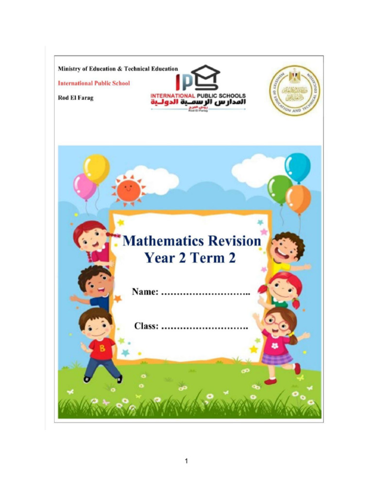 Grade 2 Mathematics Booklet | PDF