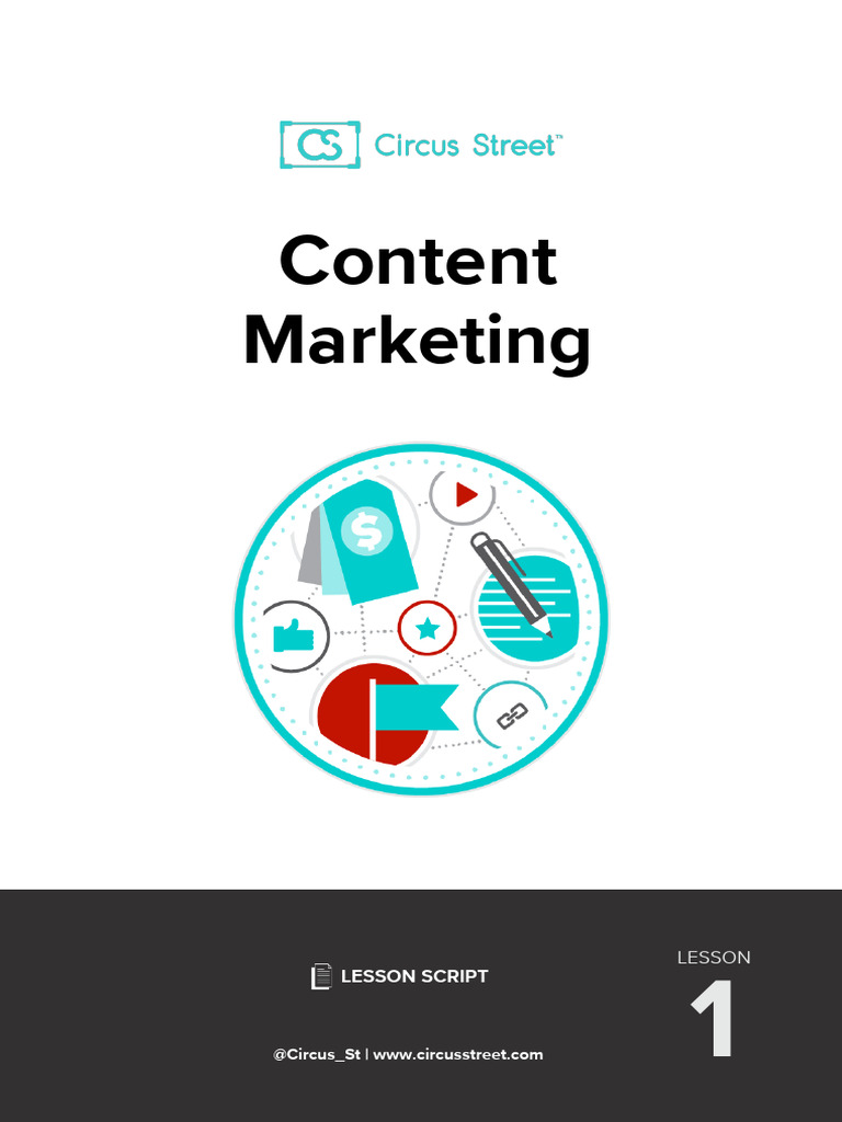 Content Marketing Part 1 Lesson Script | PDF | Marketing | Brand