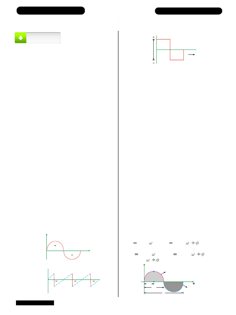 2nd Pu Ac Theory | PDF | Alternating Current | Electric Current