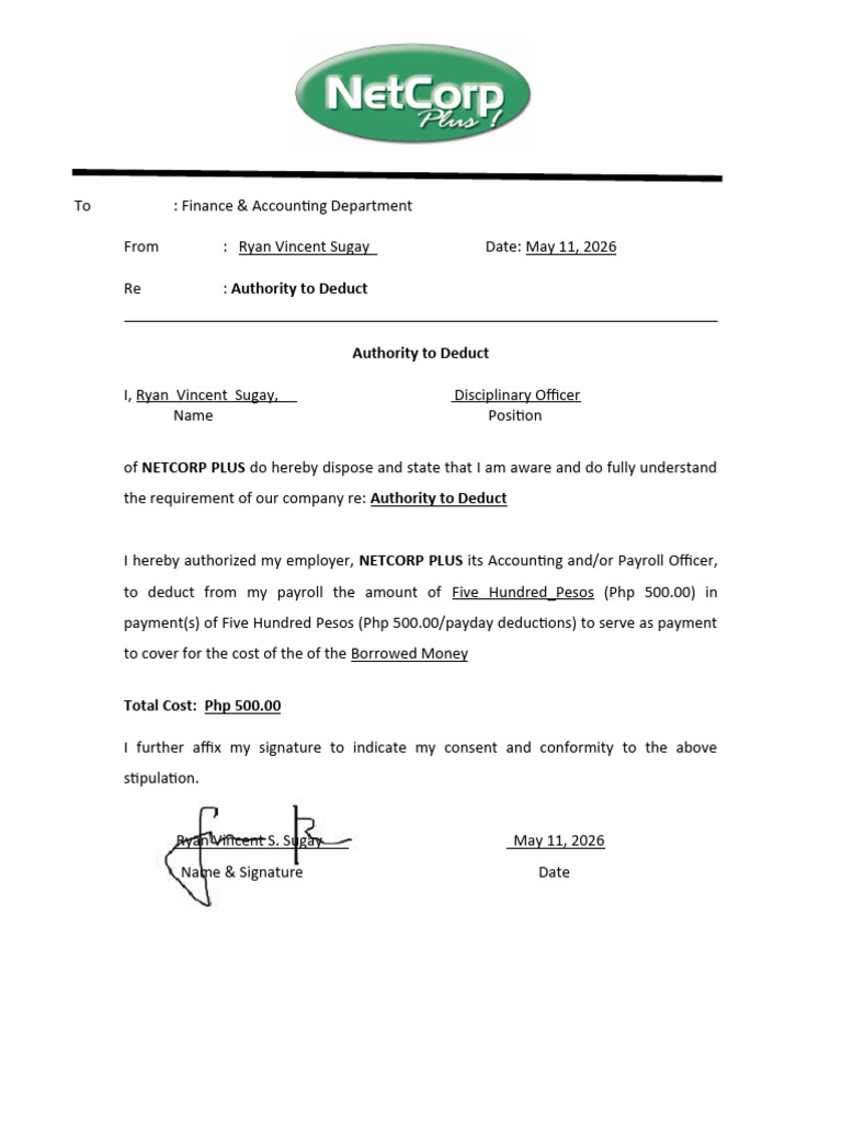 Ncp-Atd Ryan Sugay | PDF