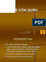 Kode Etik Guru