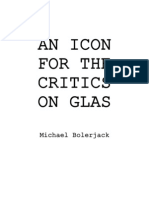 An Icon For The Critics On Glas