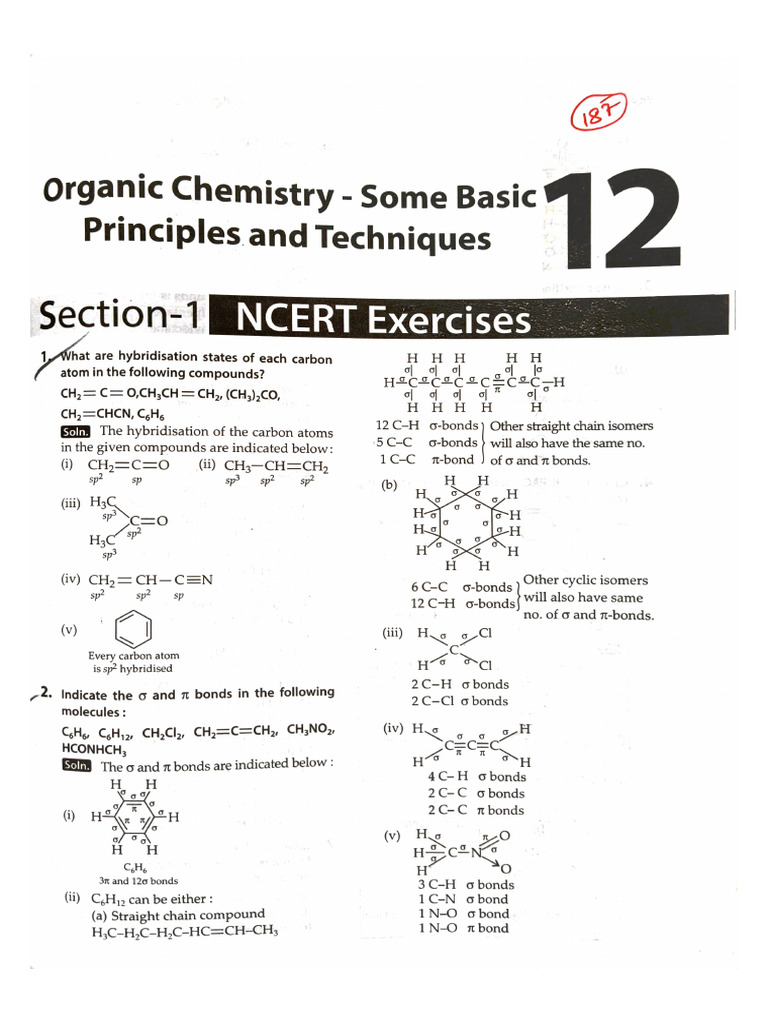 Organic Chemistry Some Basic Principles and Techniques | PDF