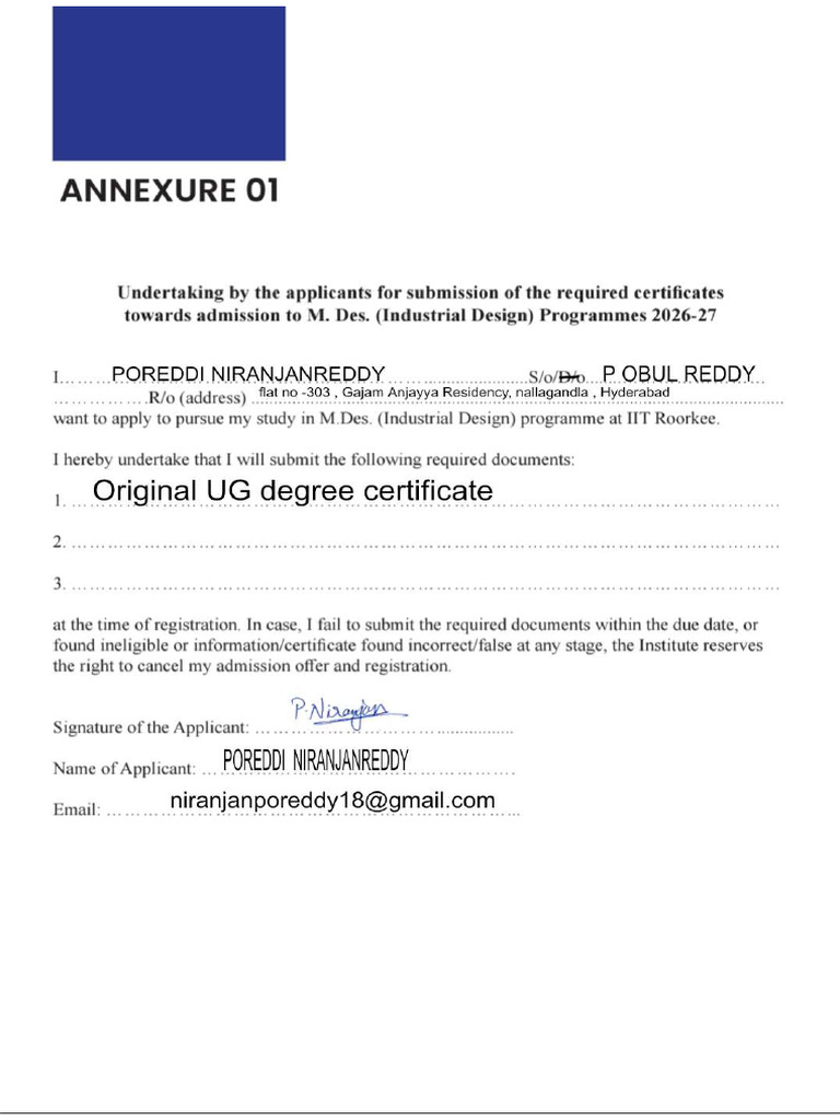 Annexure 1 | PDF