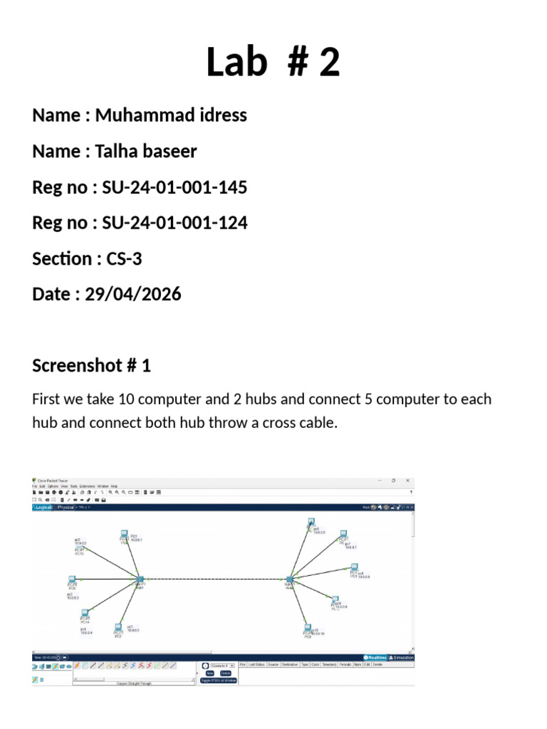 lab task 2 | PDF
