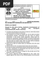 U.O. Note Format and Examples | PDF | Taxation