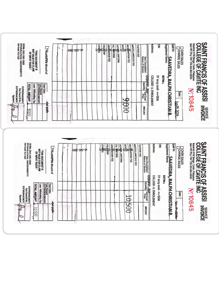 Invoice Samples | PDF