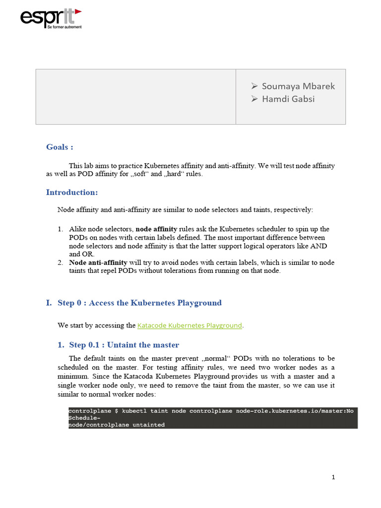 7 - Affinity & Anti Affinity | PDF | Computer Programming | Computer ...