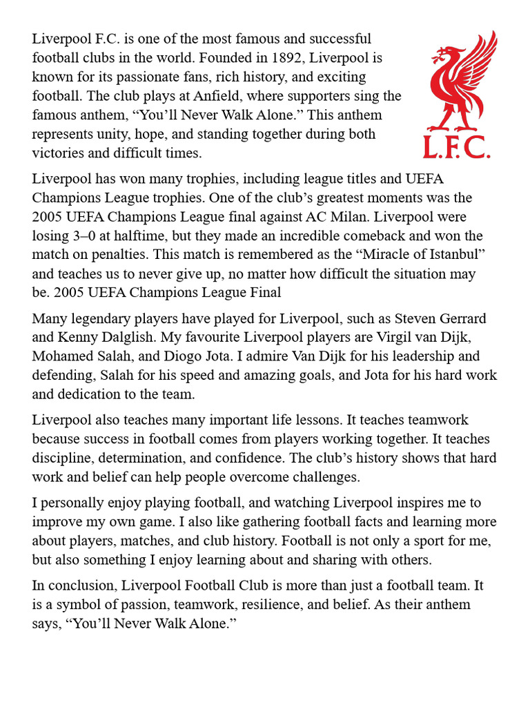 Liverpool FC | PDF