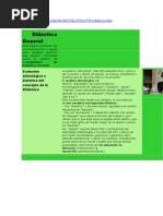 Didáctica General