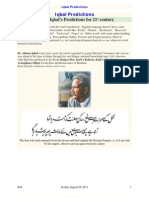 Allama Iqbal's Predictions For 21 ST Century