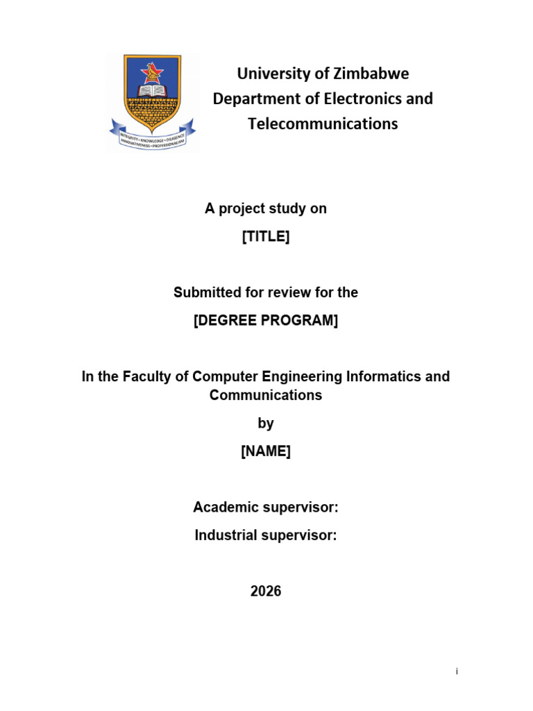 Det Draft Project Template | PDF | System | Abstract (Summary)