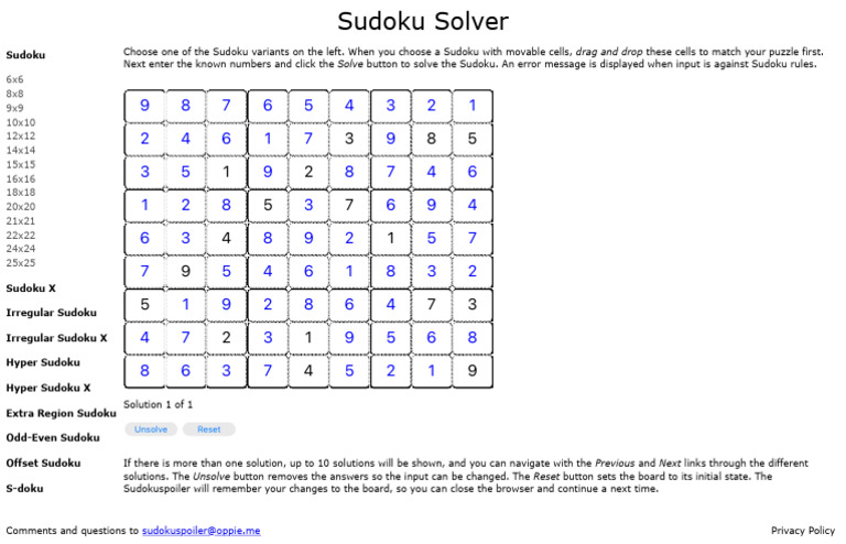 Sudoku Solver | PDF