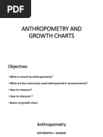 Pediatric Anthropometry Reference Chart | PDF