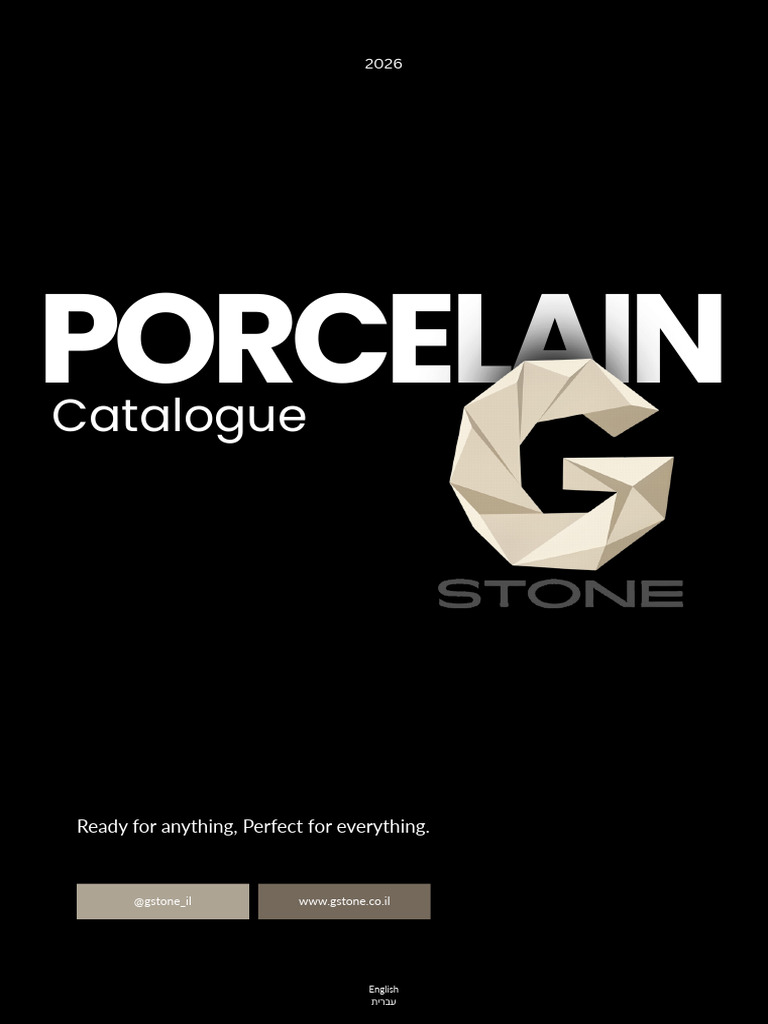 G Stone Catalog — 2026 | PDF
