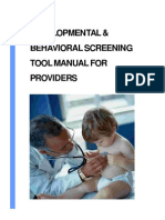 Screening Tool Manual