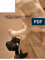 Untitled Literary Journal: August 2012