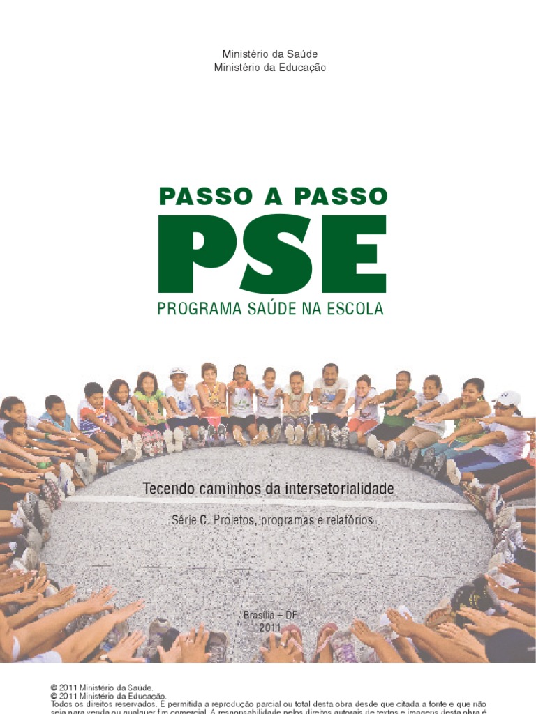 Manual de Orientação - PSE | PDF | Promoção de saúde | Pedagogia