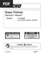 Download Echo GT-200i Manual by ApolloOne SN103992741 doc pdf