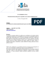 La Evolución de La Relación Salarial Durante La Post-Convertibilidad (2002-2010) Julio César Neffa