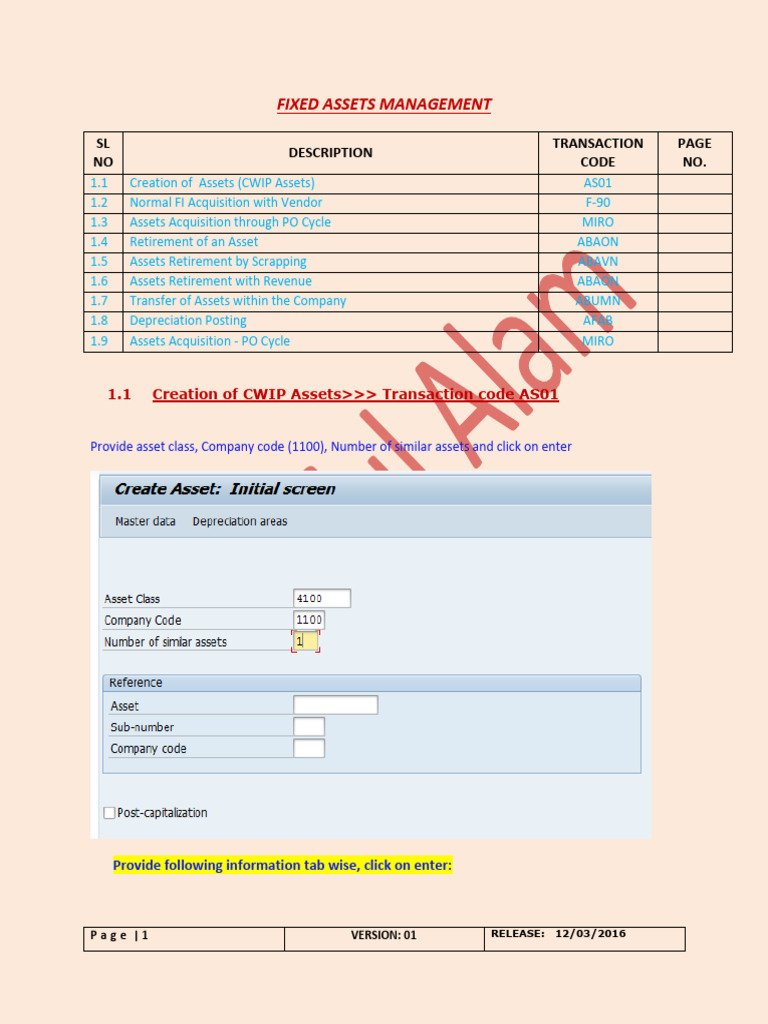 Fixed Assets Management | PDF | Fixed Asset | Depreciation