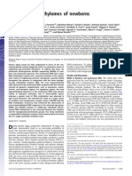 Distinct DNA Methylomes of Newborns