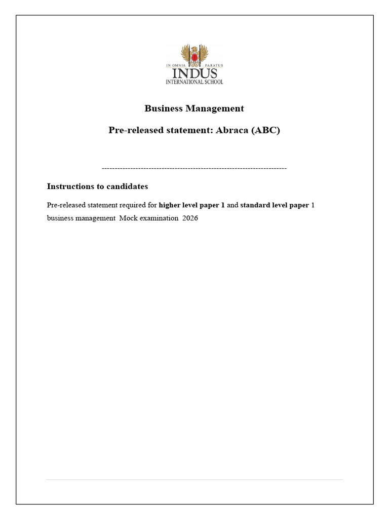 BM_Paper 1- Pre Released Statement-Mock 2026 | PDF | Electronic Waste ...