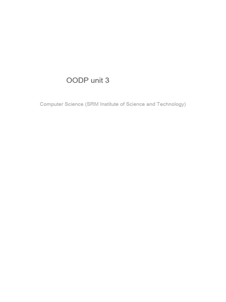 Oodp Unit 3 Types of Inheritance in c Explained (1) | PDF | Inheritance ...