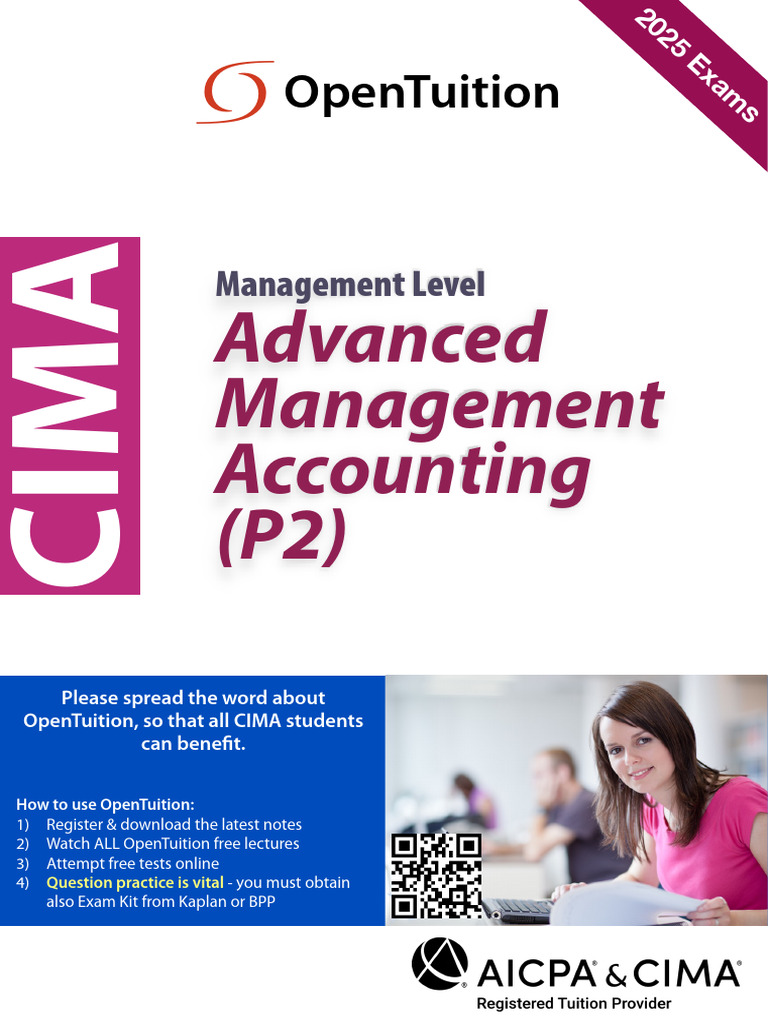 Cima p2 2025 Notes | PDF | Inventory | Supply Chain