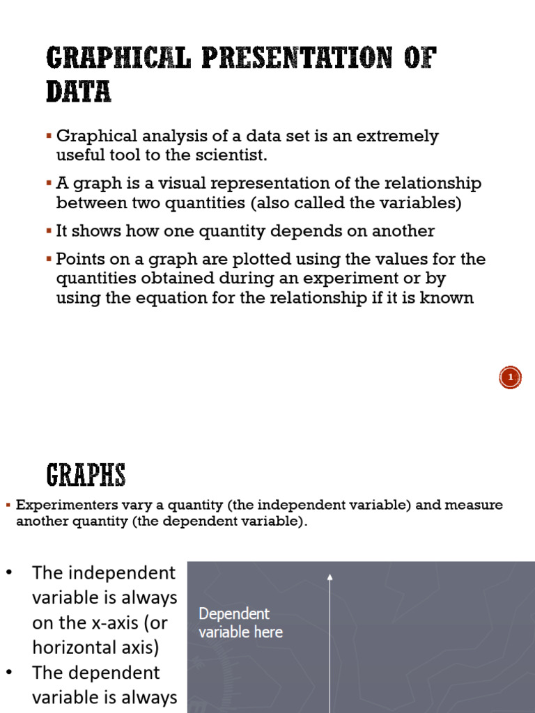Lecture1.3_Graphical Presentation of Data | PDF | Cartesian Coordinate ...
