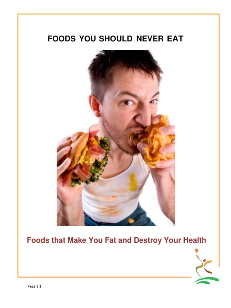 Foods You Should Never Eat PDF
