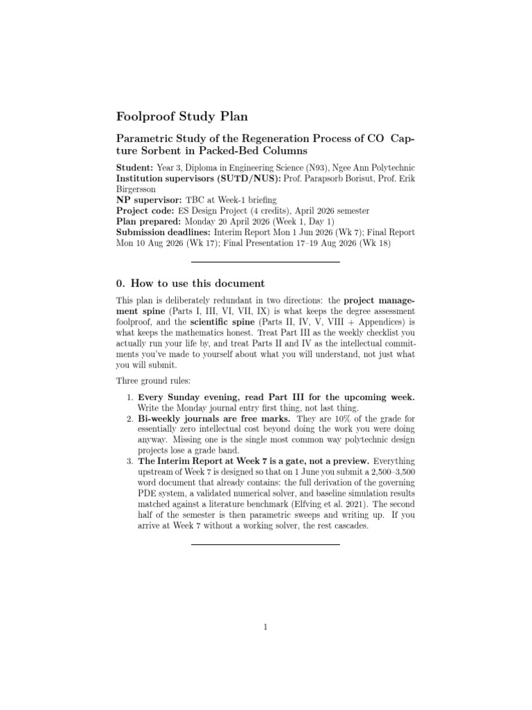 Foolproof_Study_Plan | PDF | Physical Sciences | Physics