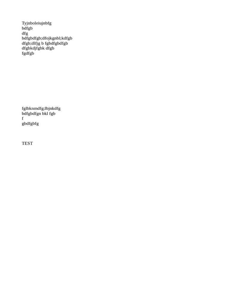 New OpenDocument Text | PDF