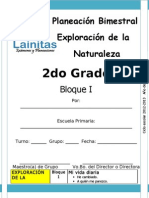 2do Grado - Bloque 1 - Exploración de La Naturaleza