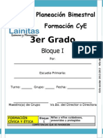 3er Grado - Bloque 1 - Formación CyE