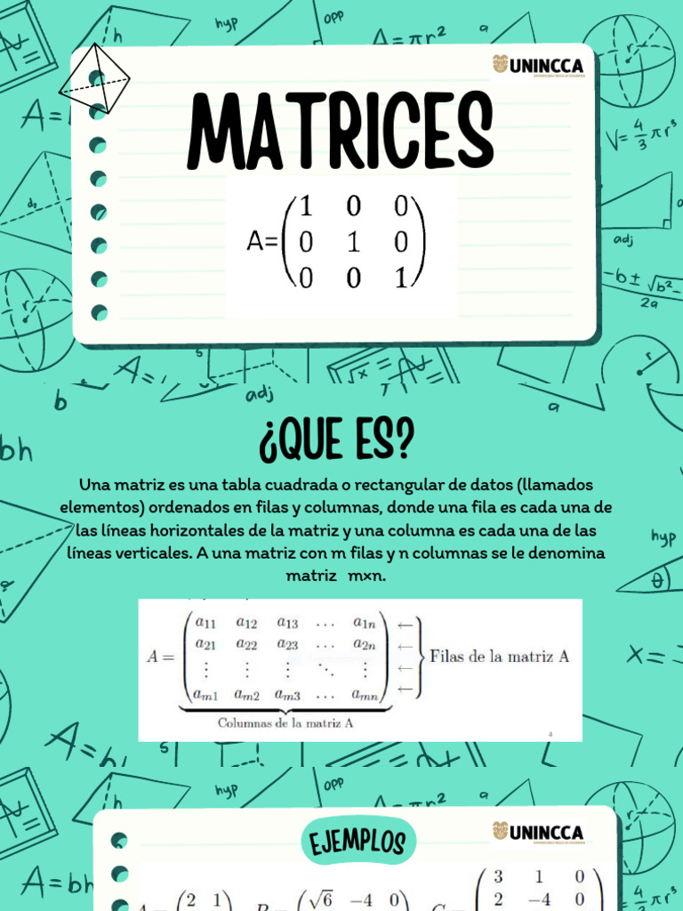 Presentación Matriz | PDF