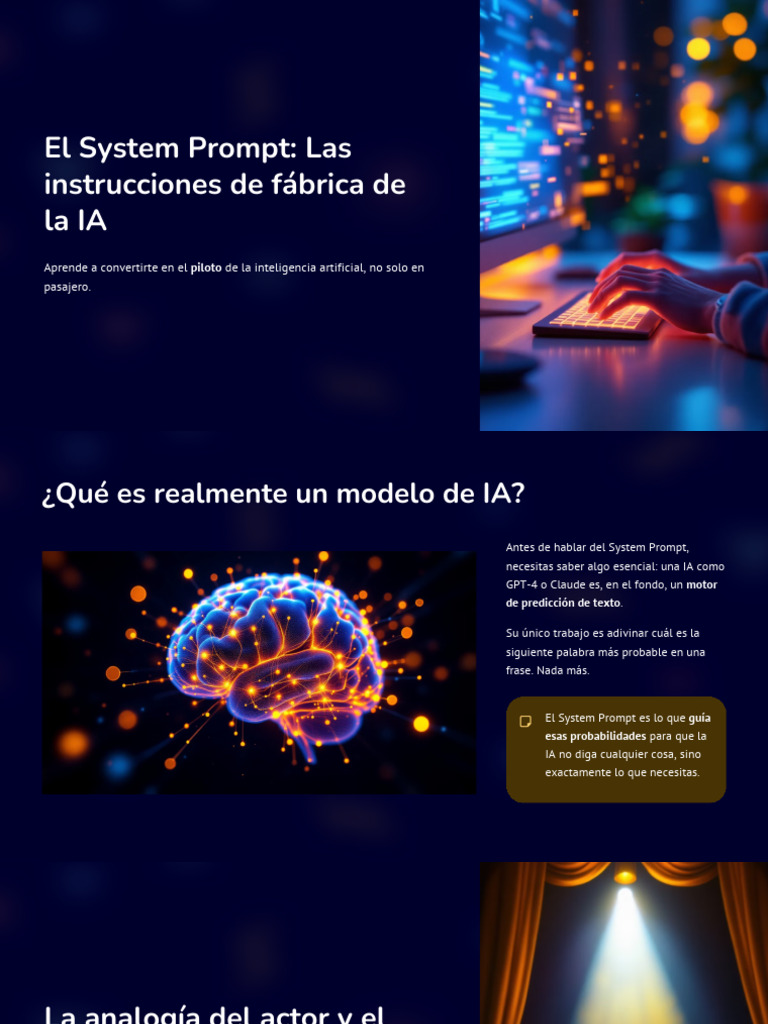 Clase 1 Prompt Systems | PDF | Inteligencia artificial | Inteligencia ...