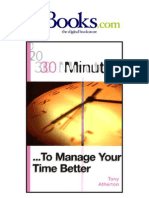 30 Minutes to Manage Your Time Better