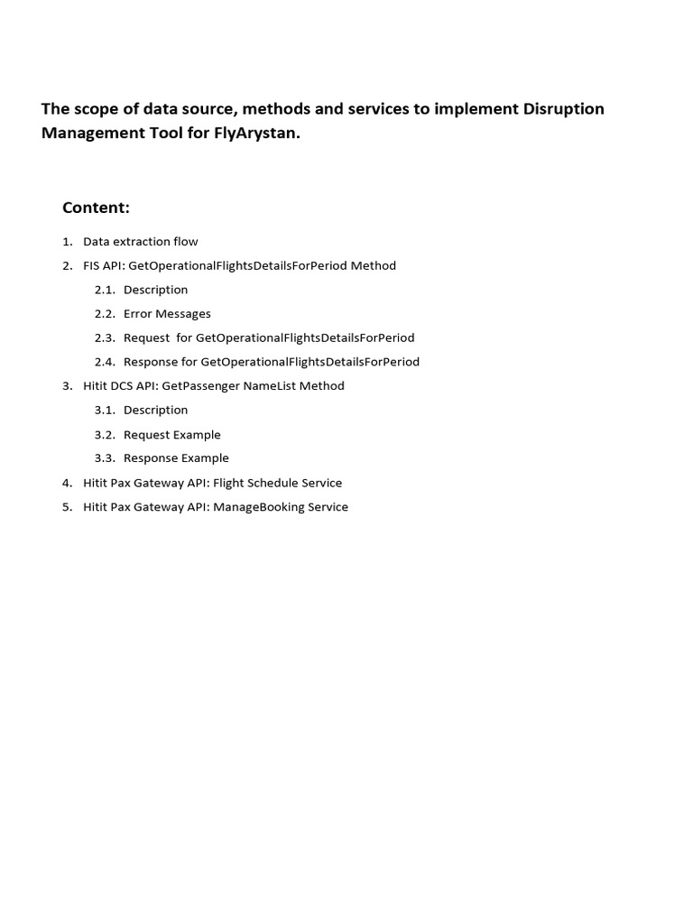 The Scope of Data Source | PDF | Aviation | Computing