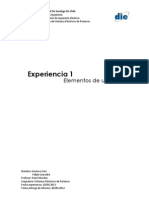 SEP Informe Experiencia 1 - Felipe Saavedra, Gustavo Matías Soto