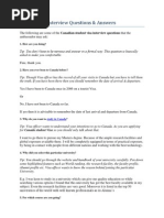 Download Canada Visa Interview Questions by CV Dubey SN104020645 doc pdf