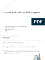 Planificacion y Control de Proyectos 