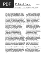 Obama Bin Laden Fraud Article