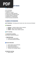 ICT Curriculum for Class IV | PDF | Computer Keyboard | Computing