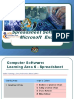 Excel Spreadsheet Software Modules