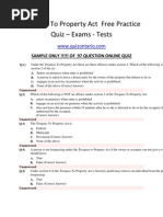 Download Trespass To Property Act  Free Practice Quiz  Exams - Tests by Quiz Ontario SN104032572 doc pdf