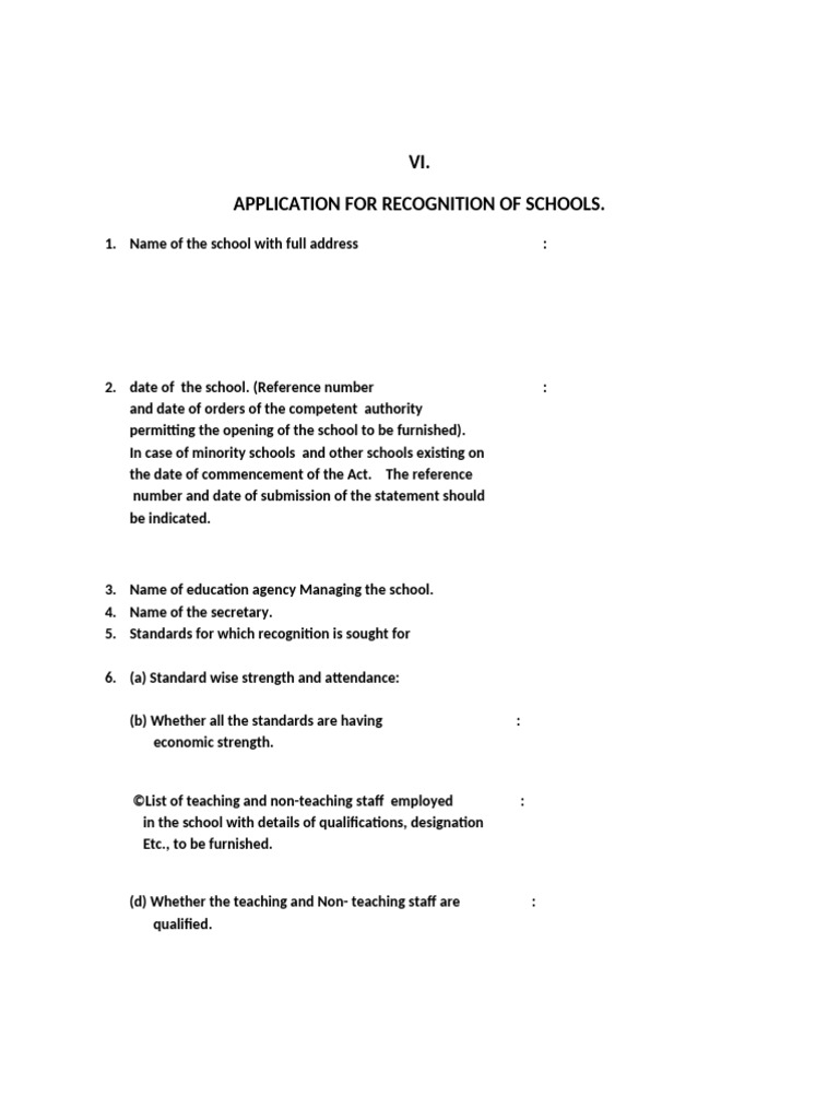 FORM-VI | PDF