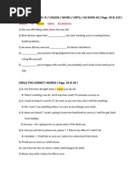 Time Conjuction: If / Unless / When / Until / As Soon As (Pags. 35 & 119)