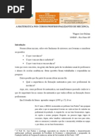 Matematica Aplicada Para Mecanica